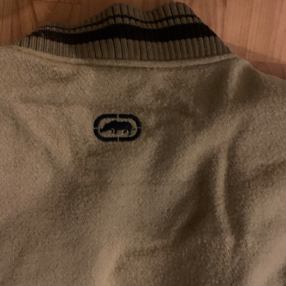 Marc Ecko Wool Leather Varsity Alumni Jkt - image 7